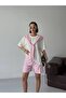 Violessa Oysho Fabric Shawl Collar Shorts Set - 6