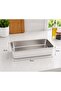 304 Stainless Steel 2-Piece Vacuum Storage Container Gray - 3