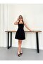 Women's Square Neck Summer Dress - 2