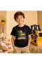 Children's Dozer Printed Short Sleeve Crew Neck T-Shirt