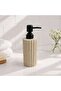 Florence Polyresin Soap Dispenser 8x8x18cm - Beige