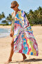 Colorful Starry Abstract Artistic Beach Towel - Galaxy-Inspired Pastel Quick-Dry Microfiber Towel - 4