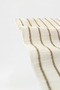 100% Cotton 10 Striped Muslin Handkerchiefs (25X25 cm) - 3