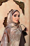 شال نايدا بنمط زهرة الأهنك - 4