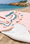 Rainbow Bohemian Girl's Beach Towel - Pink Pastel Pool Sea Bath Quick-Dry Beach Cover-Up - 5