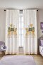 Rainbow Friends Patterned Children's Baby Room Background Curtain (Single Wing Pricing) - 2