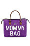 Tr Mother Care Baby Bag Mother Bag Backpack Purple - 5