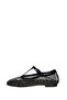 Wendy Dore Genuine Leather Women's Stoned Ballerinas Black - 6