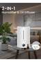 5L Humidifier and Diffusers with Aroma Therapy, Cool Mist Air Humidifier F628S white - 2