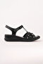 Vrp-115 Genuine Leather Velcro Strap Sandals - 3