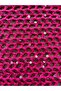 Seamless Hand Knitted Fuchsia Color Sequined Bandana - 6