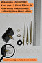 Clock Mechanism, Silent Wall Clock Mechanism, 22 mm Shaft, Scorpion-Minute-Second-(Without Hanger) Short