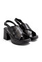 Mnr 1109 Cross-Strapped Heeled Sandals - 2