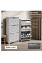 Shoe Cabinet with 3 Flip Drawers for Entryway, Hallway, Bedroom, Shoe Storage Cabinet, Freestanding Shoe Rack Storage Organizer - 4