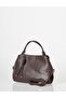 Knot Detailed Hobo Bag Bitter Brown - 3