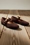 Women's Tweed Mary Jane Flats Round Toe Short Heeled Strappy Accessory Detailed Daily Comfortable Modern