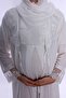 Pregnant and Postpartum Maternity Set with Hijab and Breastfeeding Features, 5 Pieces Effortt - Ecru - 7
