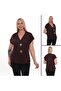 V-Neck Buttoned Detailed Vest - 5