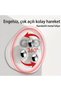 4-Piece Self-Adhesive 360 Degree Rotating Item Slider Mini Furniture Wheel Plastic - Metal - 4