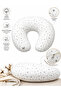 Breastfeeding Pillow, 100% Cotton Washable Zippered Breastfeeding and Support Cushion, Yıldız Hamile Destek