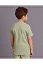Boys Green Mandarin Shirt - 3