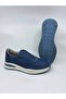 Indigo Suede Men's Leather Shoes - 3