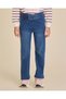 Girls Dark Wash Straight Fit Jeggings
