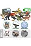 Dinosaur World Figurine Set, 7 Pieces, without Storage Box and Educational Book, for Kids - 6
