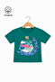 Parrot Printed Casual Short Sleeve Summer Boy's T-Shirt - 2