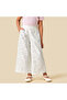 Round Neck Long Sleeves Jacket and Pants Set with Lace Detail - 3