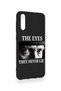 Samsung A50 Compatible Atatürk Eyes Patterned Silicone Case - 2