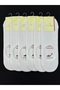6 Pieces of Bamboo 100% Natural Nylon-Free Solid Colored Silicone Indoor Ballet Socks
