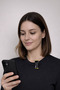 Vx350 Black Yellow Wireless Lavalier Microphone Broadcaster Microphone Set - 2
