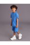 Boys Blue Sonic T Shirt And Shorts Set 3 Piece - 6