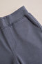 Beli Lace-Up Combed Cotton Fabric Unisex Children's Trousers - 2