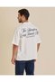Men White Embellished Short Sleeve Shirt - 3