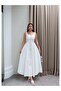 Zipper Detailed Long Dress