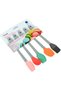 Better Value for Better Living Silicone Spatula Set Baking, Cooking, and Mixing High Food Grade Heat Resistant Non Stick Silicone Spoon Dishwasher Safe BPA-Free Red (Set of 5) - 3