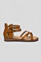 Women's Tan Genuine Leather Sandals - Size 35 42 - 2