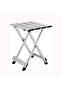 Portable Folding Camping Stool Lightweight Aluminum Outdoor Fishing Stool Foldable Travel Seat