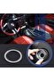 Car Start Button Ring Decorated with Diamond-Like Crystals
