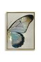 Modern Gilded Butterfly Set of 2 Abstract Wall Art | Framed Canvas Print with Gold Foil Embossed | Luxury Modern Decor for Living Room, Bedroom, Office & Gift - 4