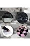 12Pcs Interlocking Foam Mats, Fluffy Carpet Tiles, Plush Area Rug, Square Splicing Floor Tiles, Soft Playmat Puzzle Floor Mat for Play Room, Black 30*30*1cm - 3