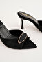 Spr-3791 Thin Heel Buckle Detail Slippers - 2