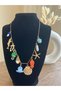 Colorful Charms Metal Style Necklace