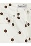Trendlucky Wideleg Polka Dot Women's Jean Pants with a Difference in Color - 6