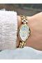 Special Design Steel Cord Gold Color Women Wrist Watch Es6986Mr - 3