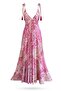 Pink Boyundan Tie-Up Long Dress 4S5219 - 6
