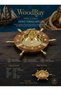 Brass and Wood Marine Themed Ashtray 14 cm – Decorative Ashtray with Ship Rudder Design - 2