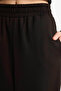 Elastic Waist Jogger Black Women's Sweatpants X5391Az/Bk81 - 6